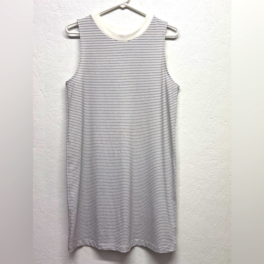 Women’s Sleeveless Tank Tee Shirt Dress - A New Day - M